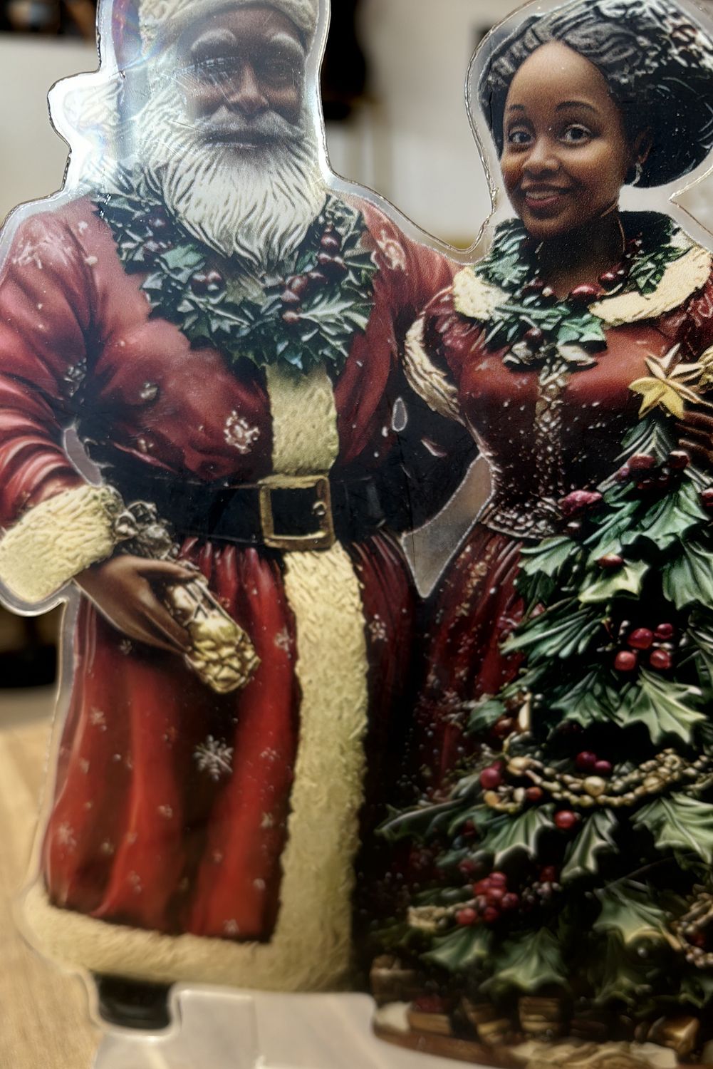 Santa and Mrs Claus