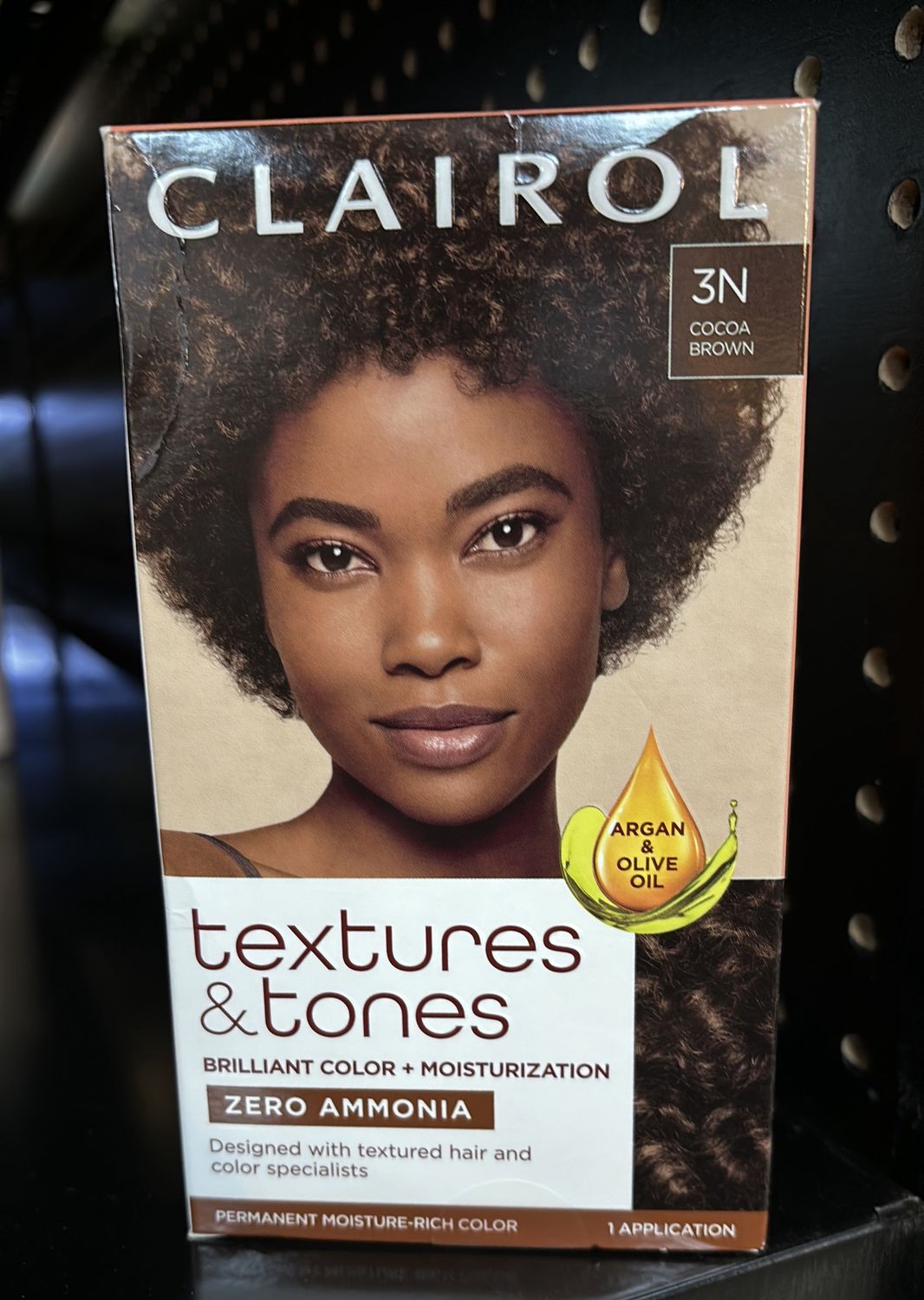Clairol textures and tones 3n cocoa brown