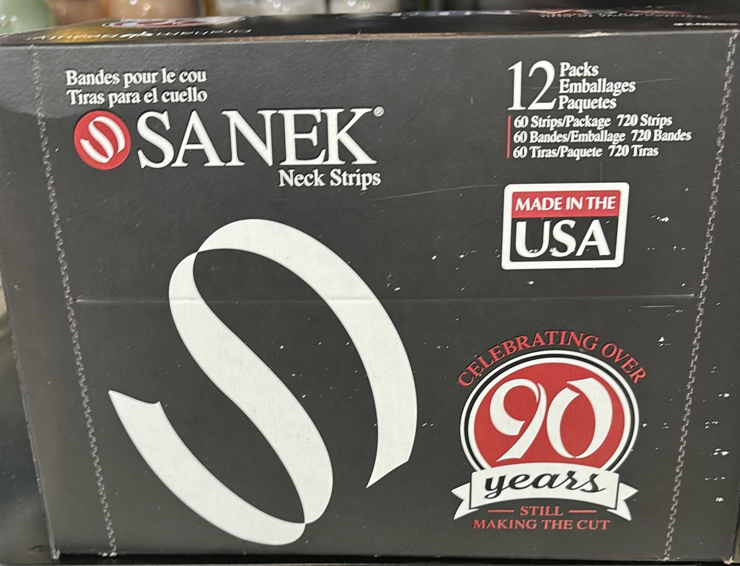 SANEK NECK STRIPS 12 PKG