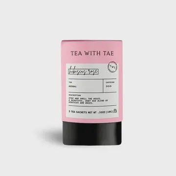 Hibiscus Rose Herbal Mini Tea