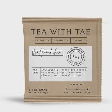 Traditional Chai Individually Wrapped Tea