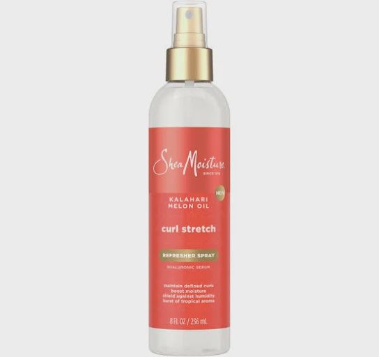 Shea moisture stretch refresher spray