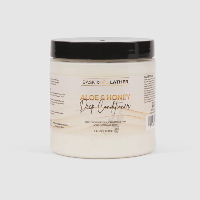 Bask &amp; LatherAloe &amp; Honey  Deep Conditioner