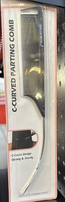 Dream comb c curved parting