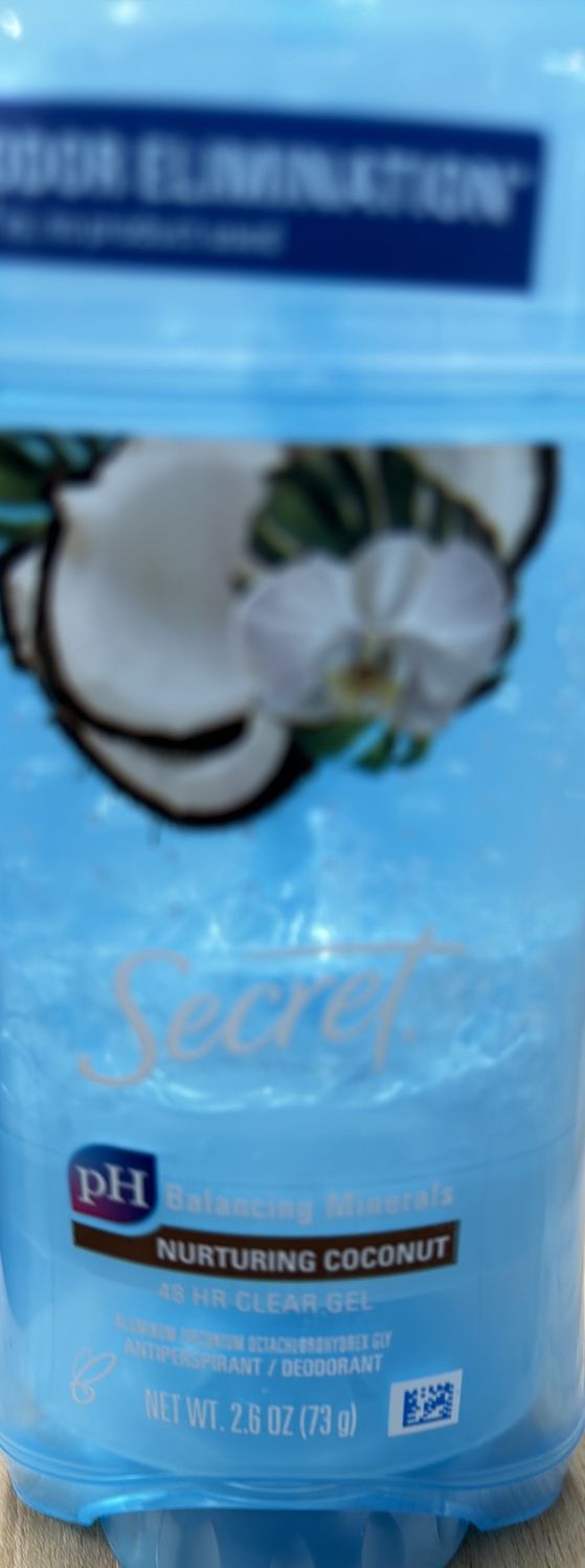 Secret Invisible Solid Antiperspirant Deodorant, 2.6 oz