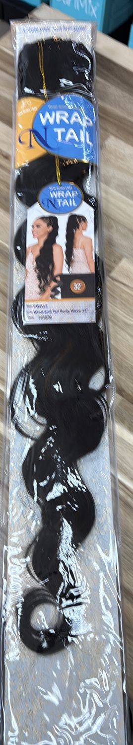 New born free wrap n tail hair fs4/30