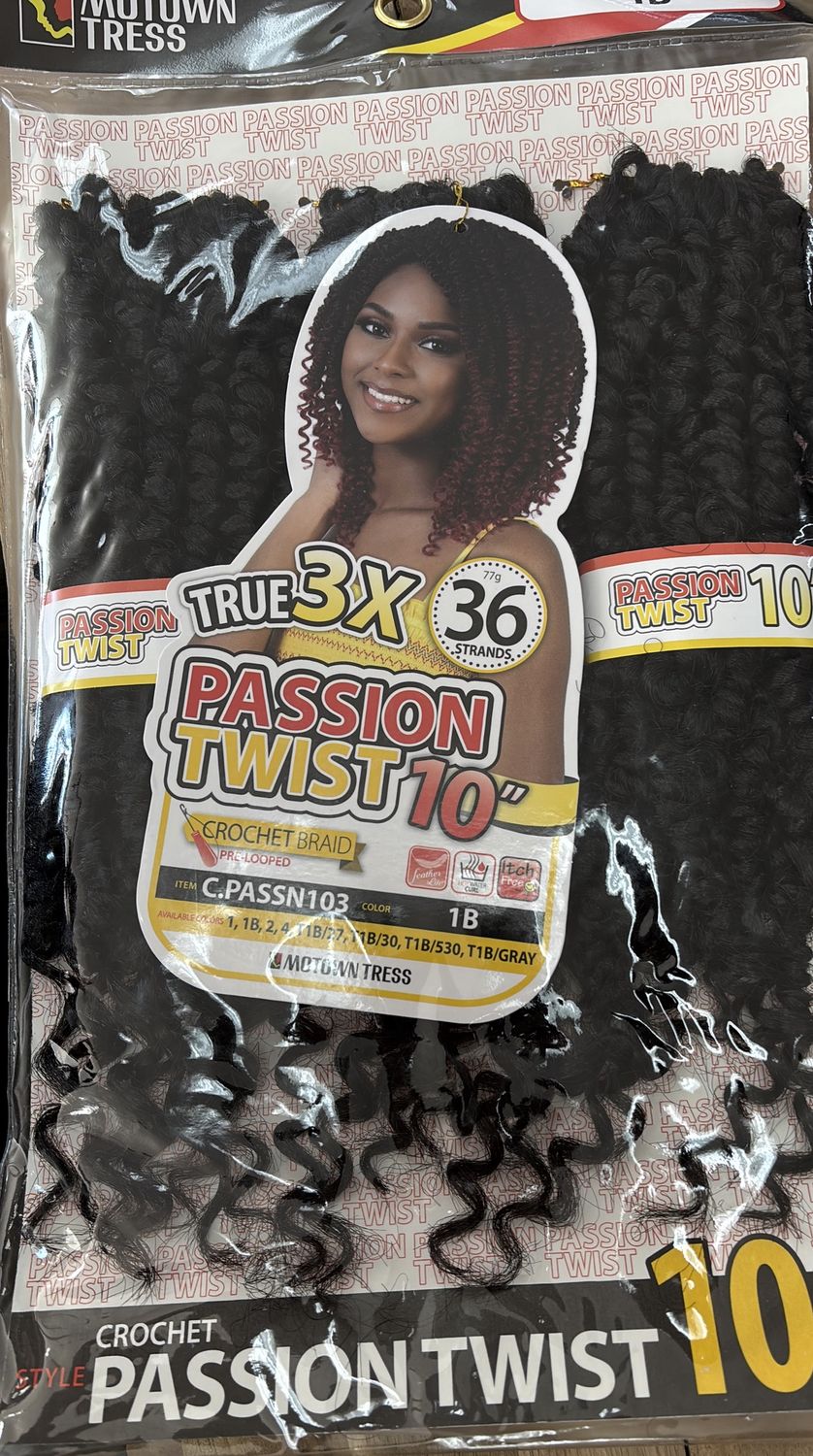 TRUE 3X PASSION TWIST 10’ 1B