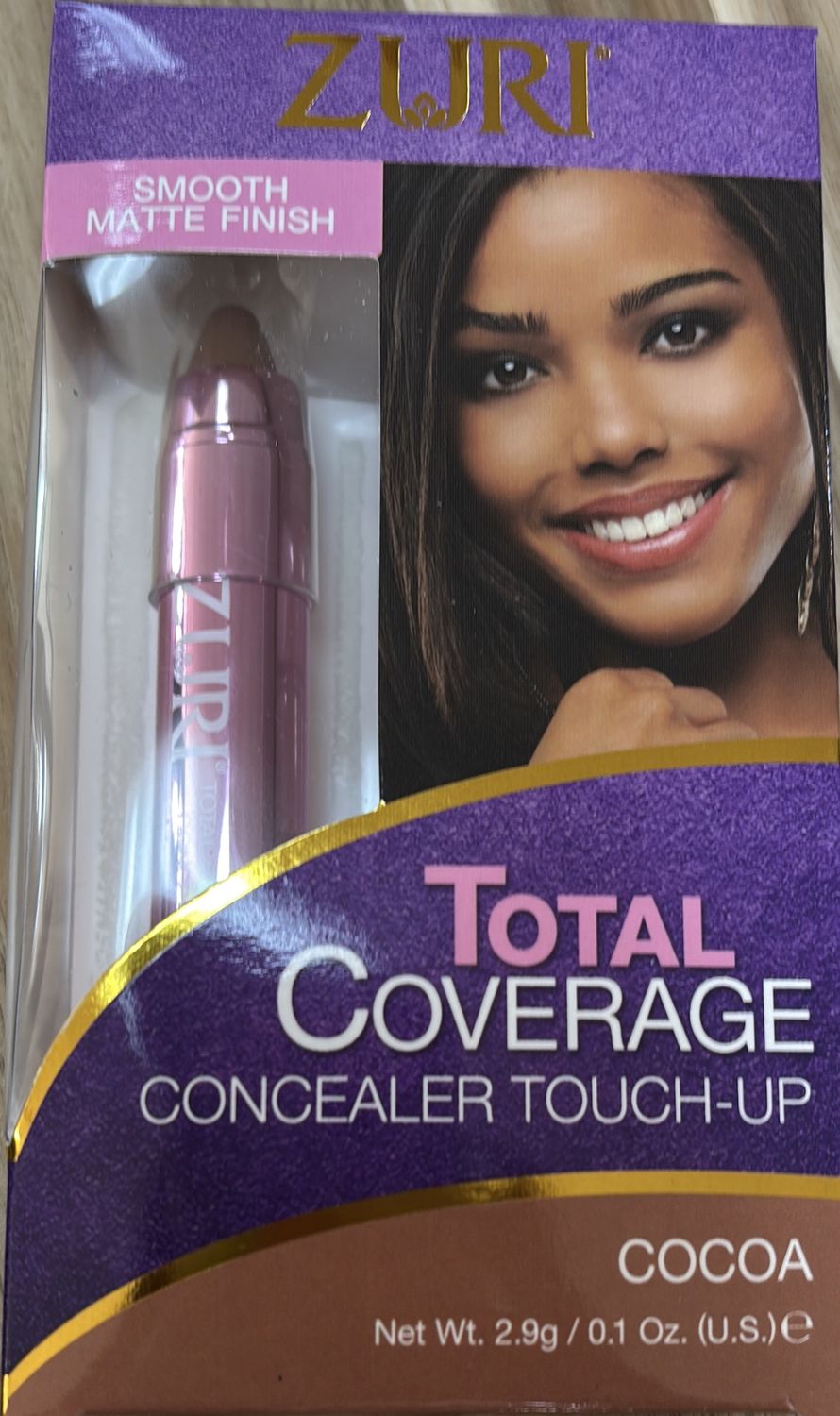 Zuri Cream Total Coverage Concealer Sand