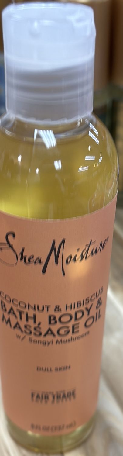 SM COCONUT &amp; HIBISCUS BATH, BODY MASSAGE OIL