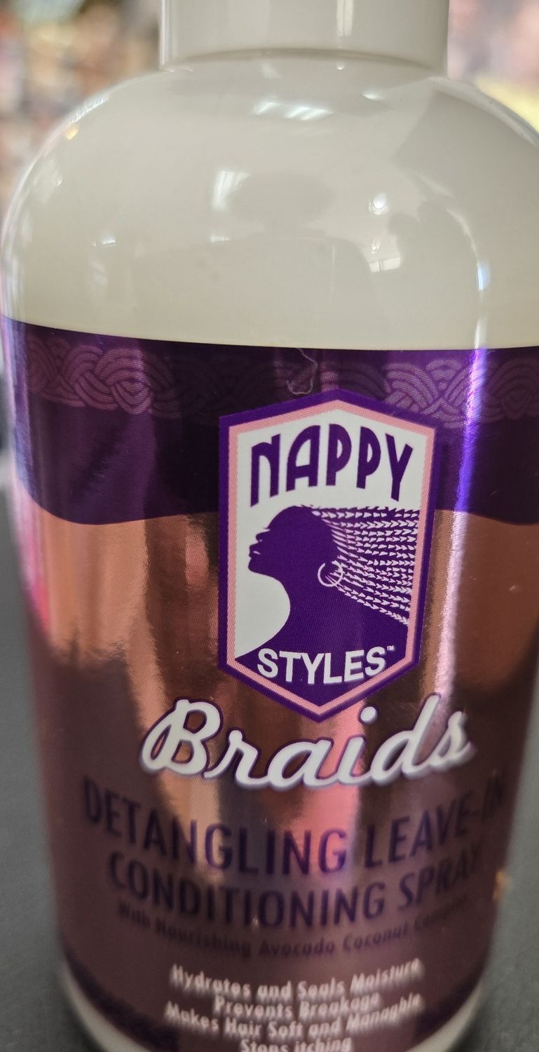 Nappy Styles Braids Detangling Lv In