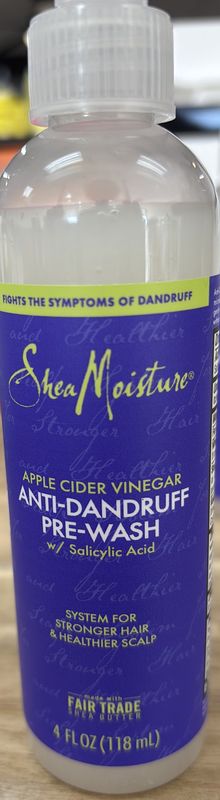 Shea moisture anti dandruff pre wash