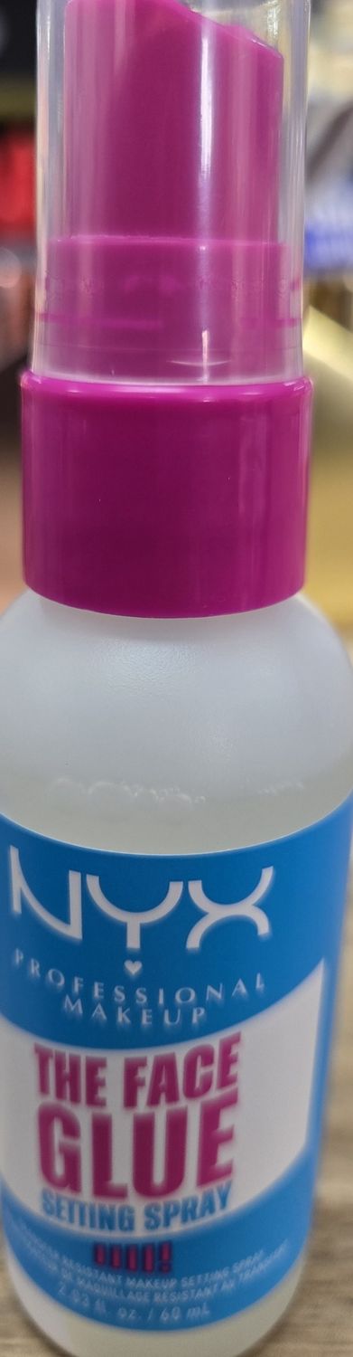 Nyx the face glue setting spray