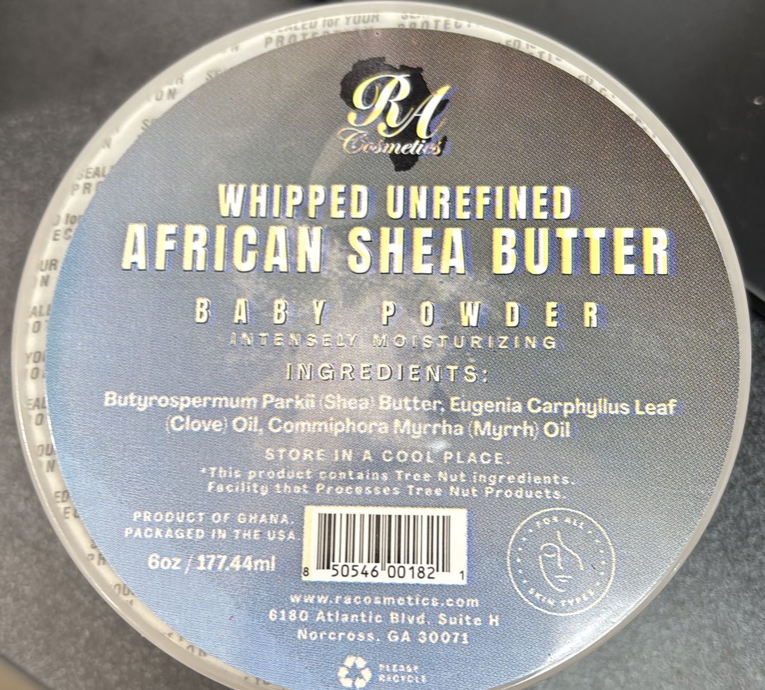 Ra Cosmetics Whipped Shea Butter Baby Butter