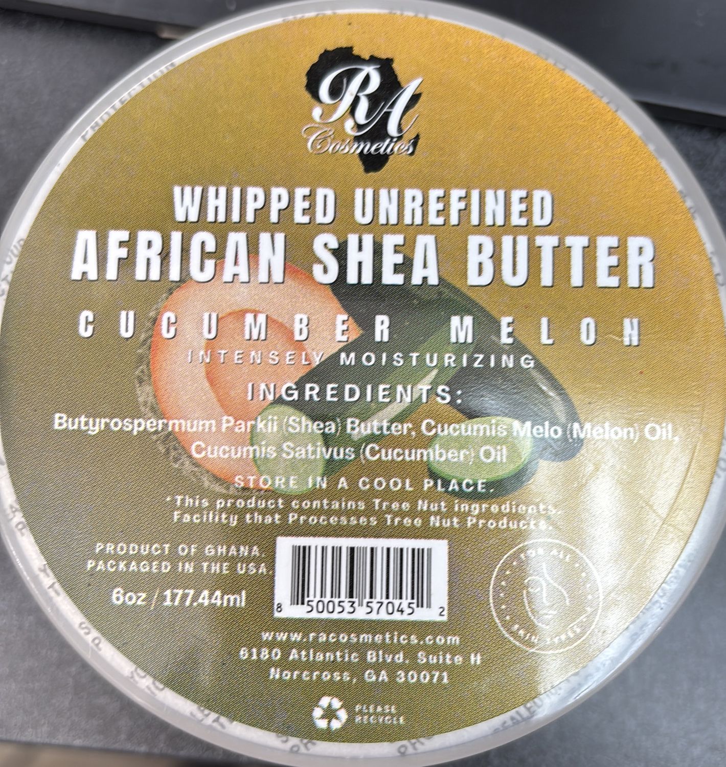 Ra Cos Whipped Shea Butter Cucumber Melon