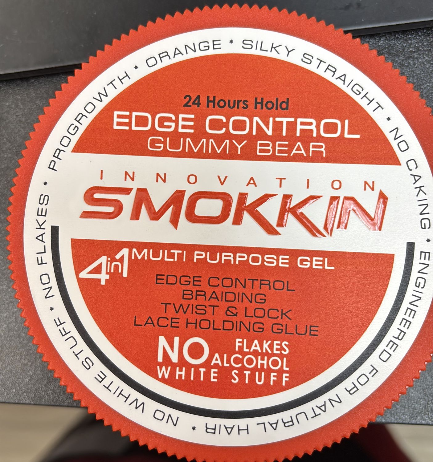 Smokkin edge control gummy bear