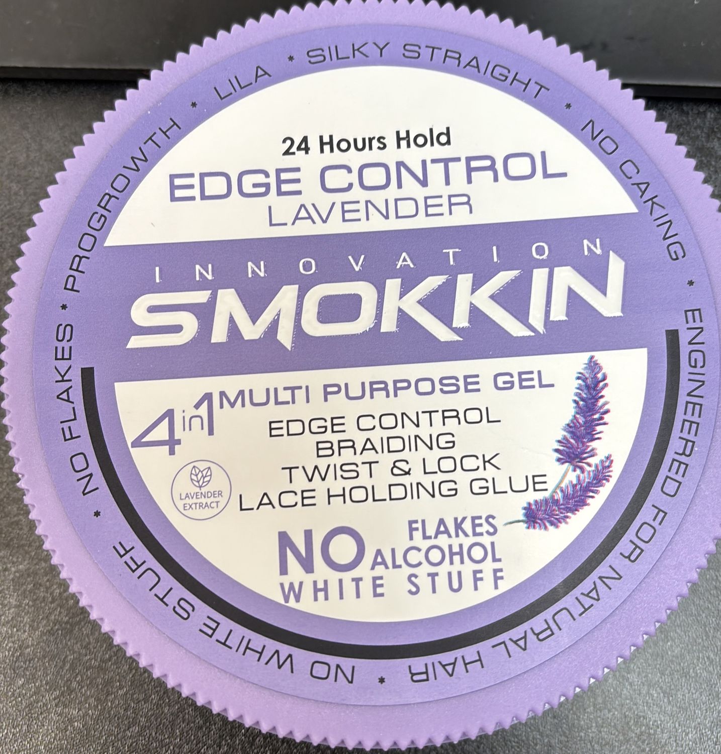 Smokkin edge control lavender