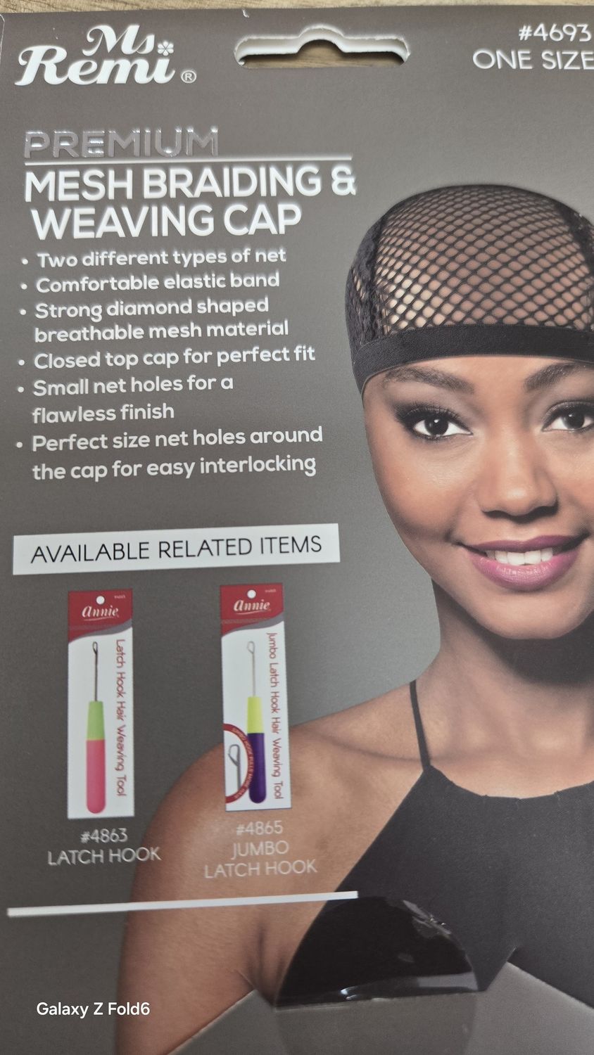 Ms. Remi Mesh Braiding Weaving Cap