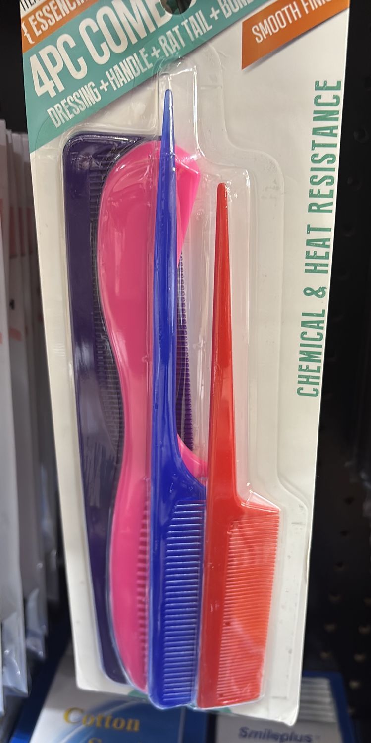 4pc comb set
