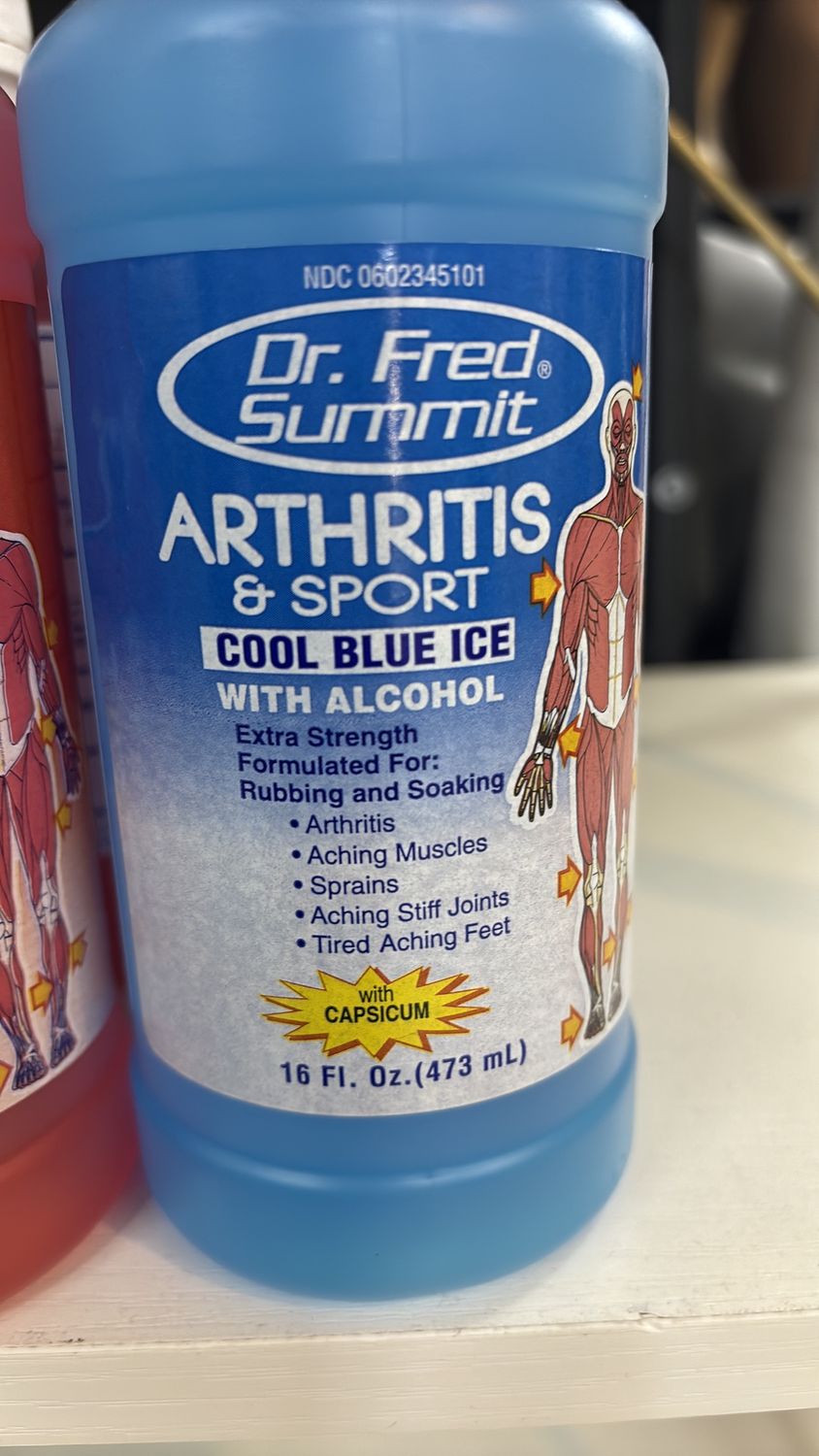Dr Fred Epsom Salt Alcohol Blu