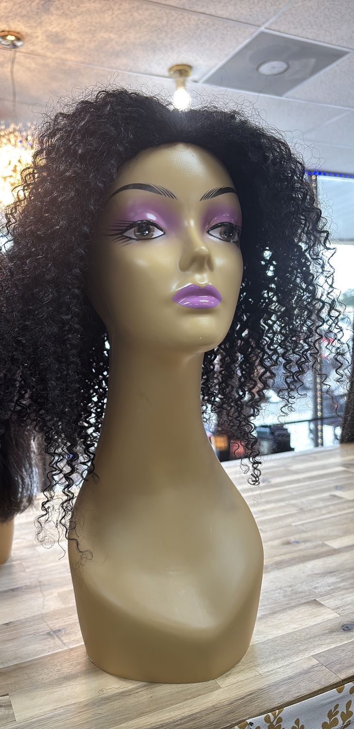 Unice kinky half wig black