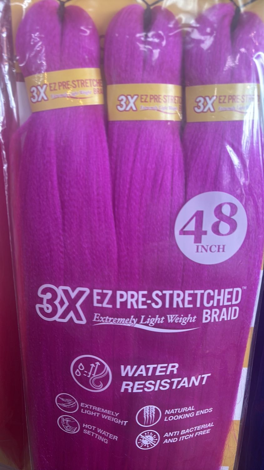 Ez braid 48in hot pink