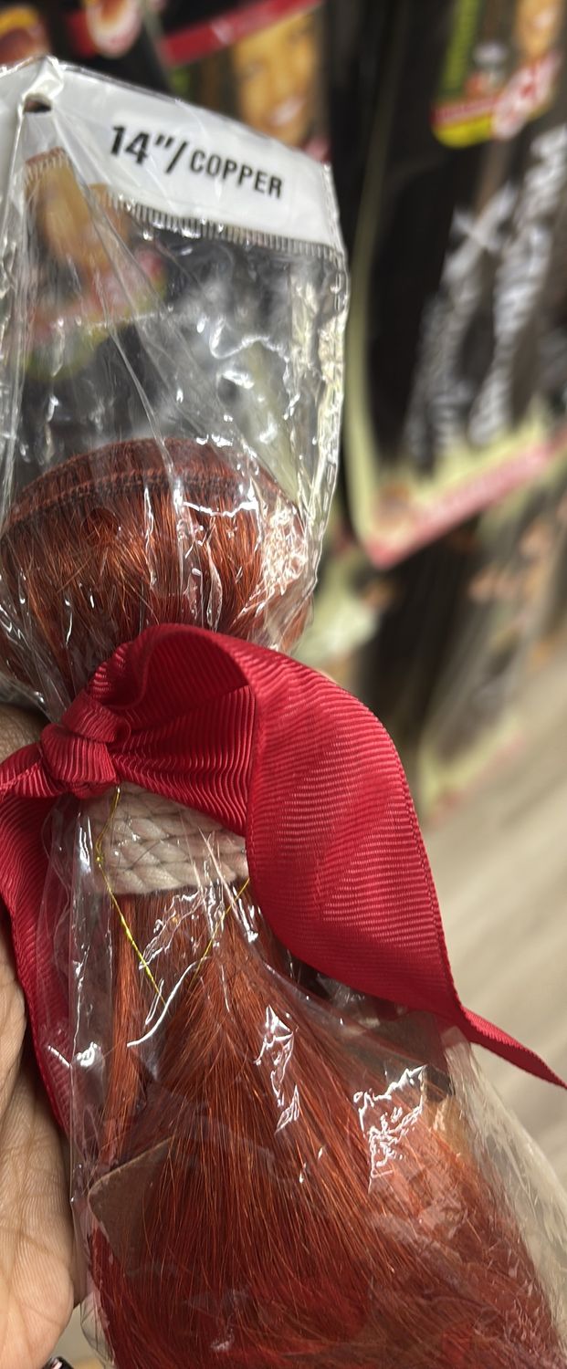 Brazilian bundle 14” copper