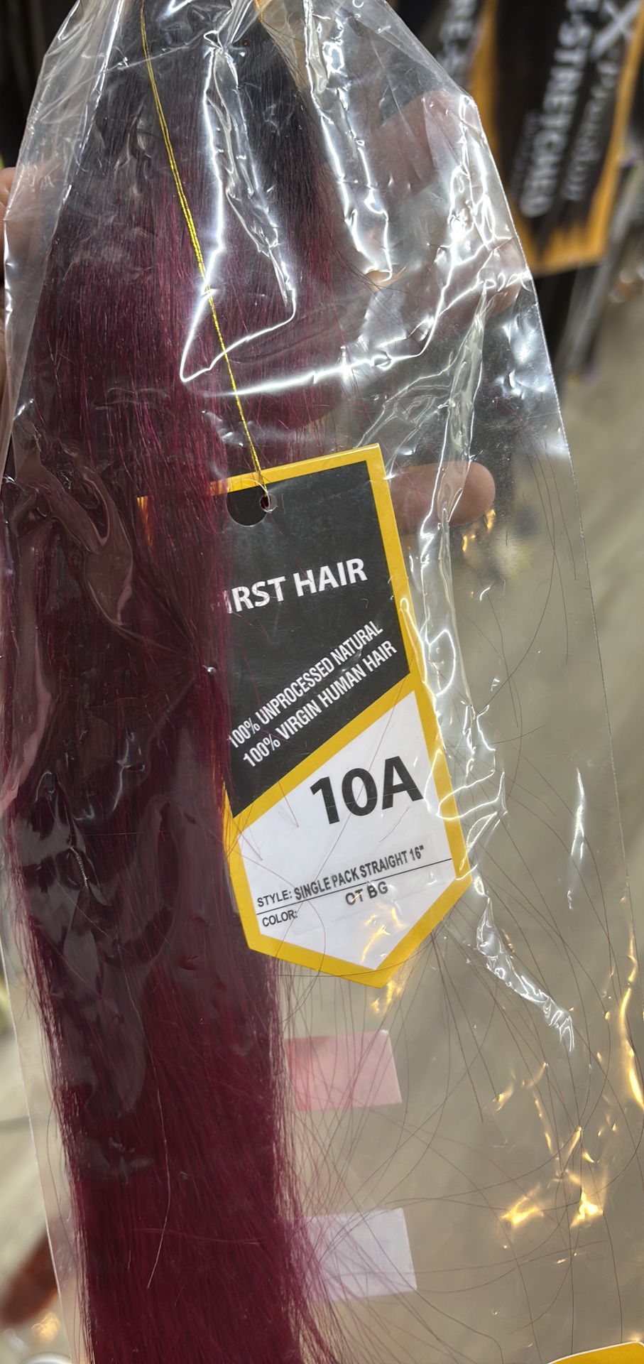 16” OTBG Burgandy