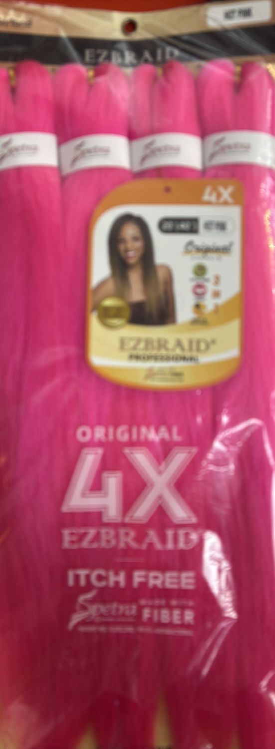 Ez braid pink 4x 20”(40”)