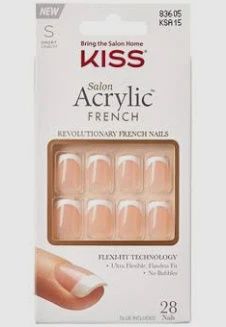 Kiss Acrylic French Nail