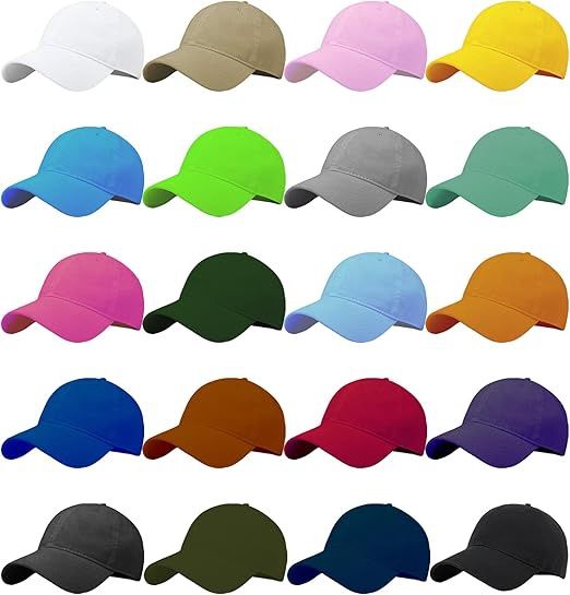 Colorful caps