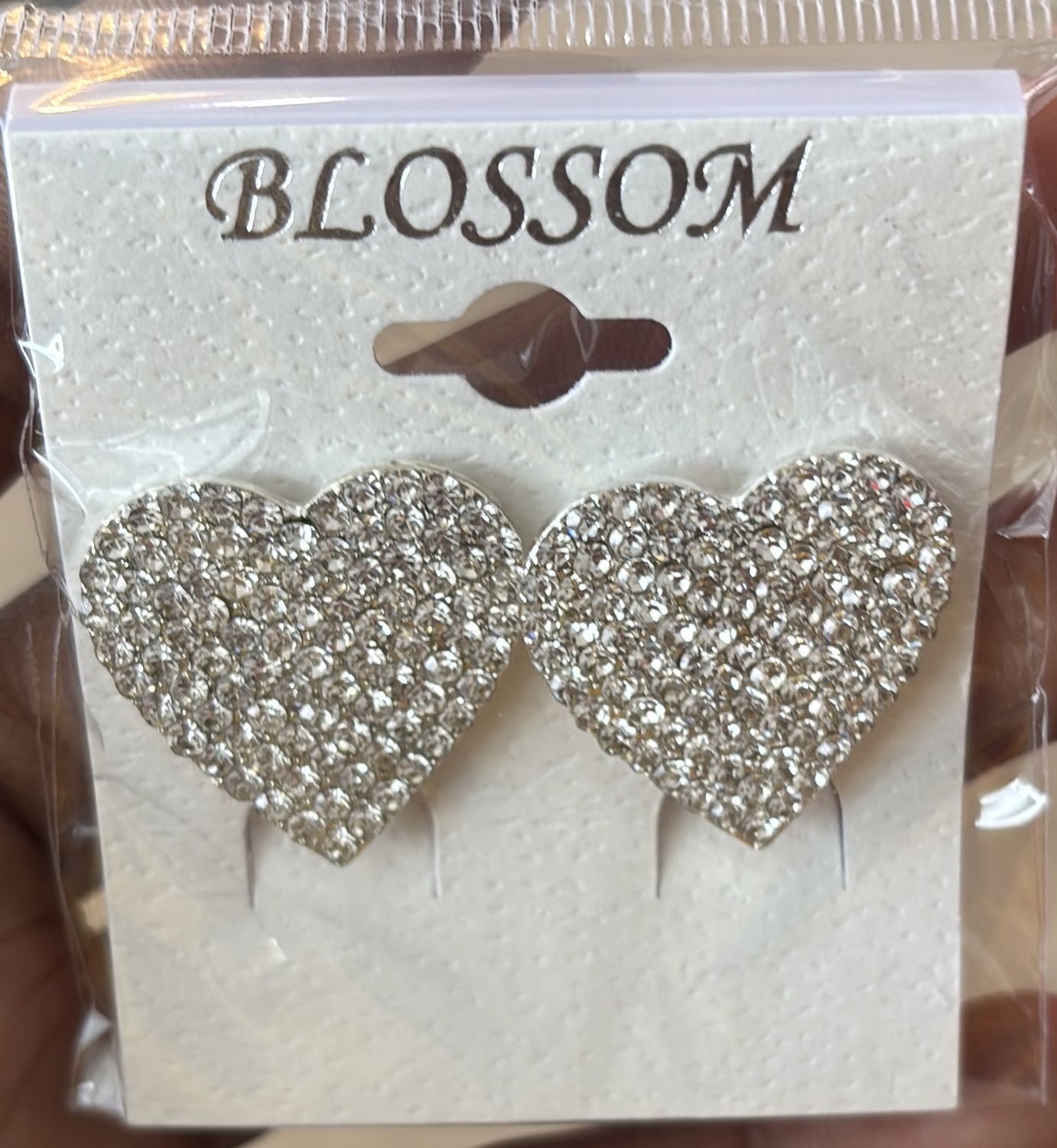 blosson clip on earrings