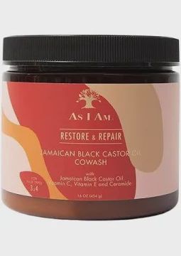 As I Am Restore and Repair JAM BLK CSTR OIL 16 oz