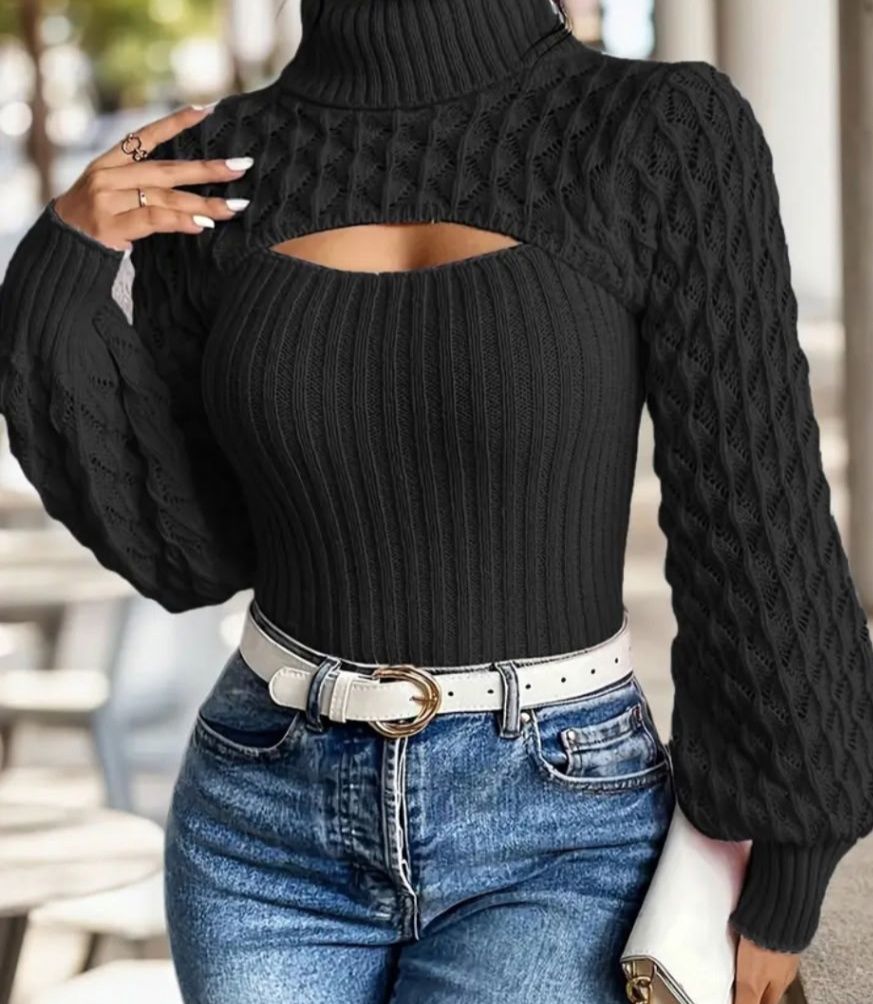 Black sweater Large