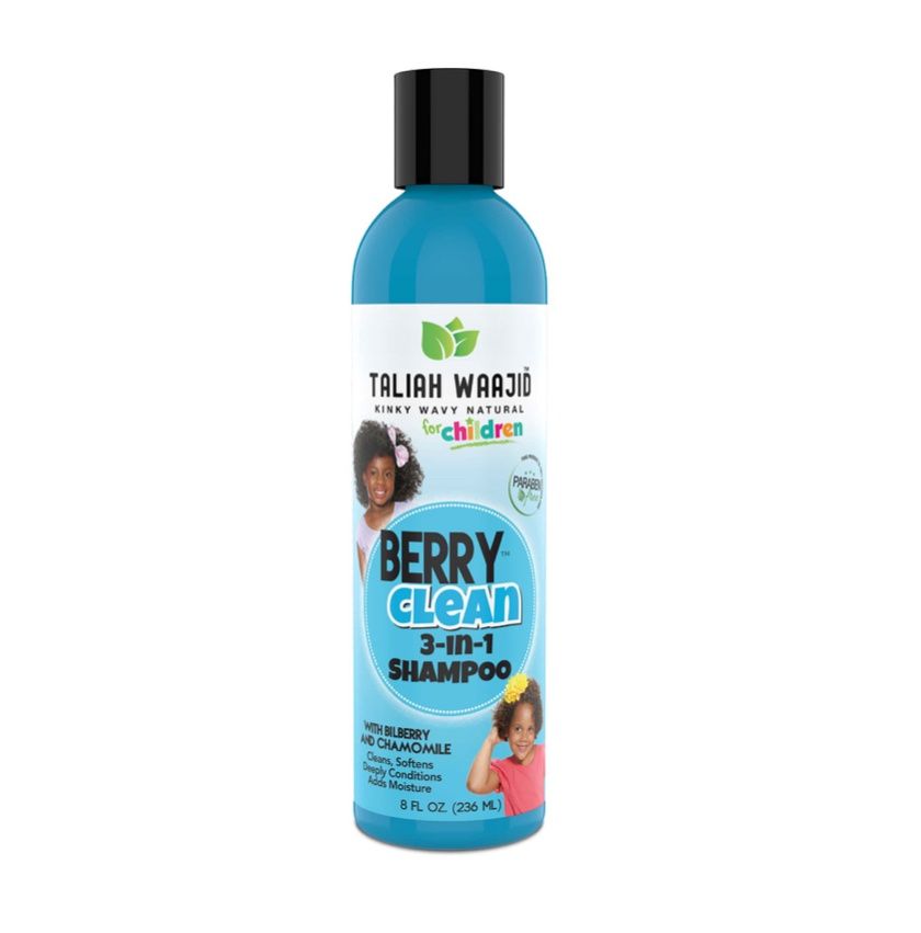 Taliah Waajid kids berry clean 3-n-1 shampoo