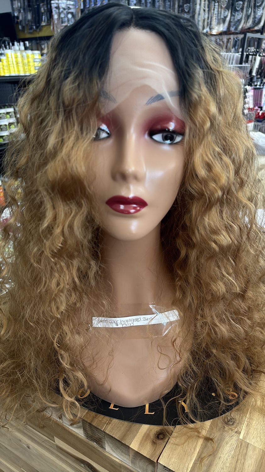 multi color highlighted 26in