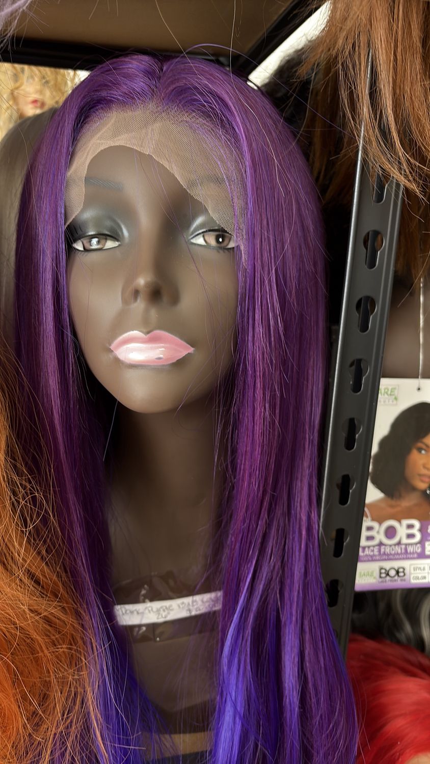 Dark purple 13x3 lace front 26”