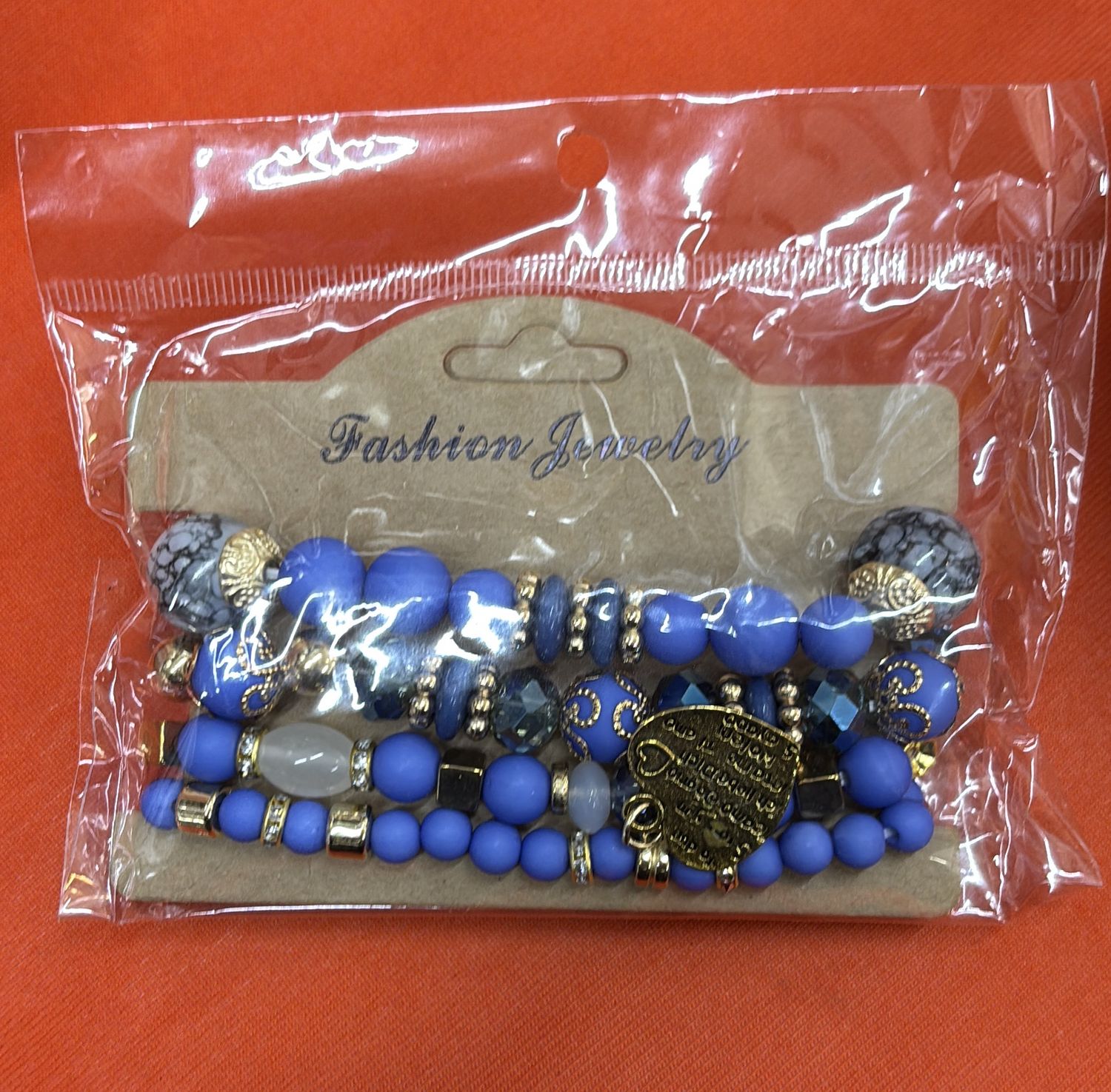 Fashion Jewelry Blue bracelet set