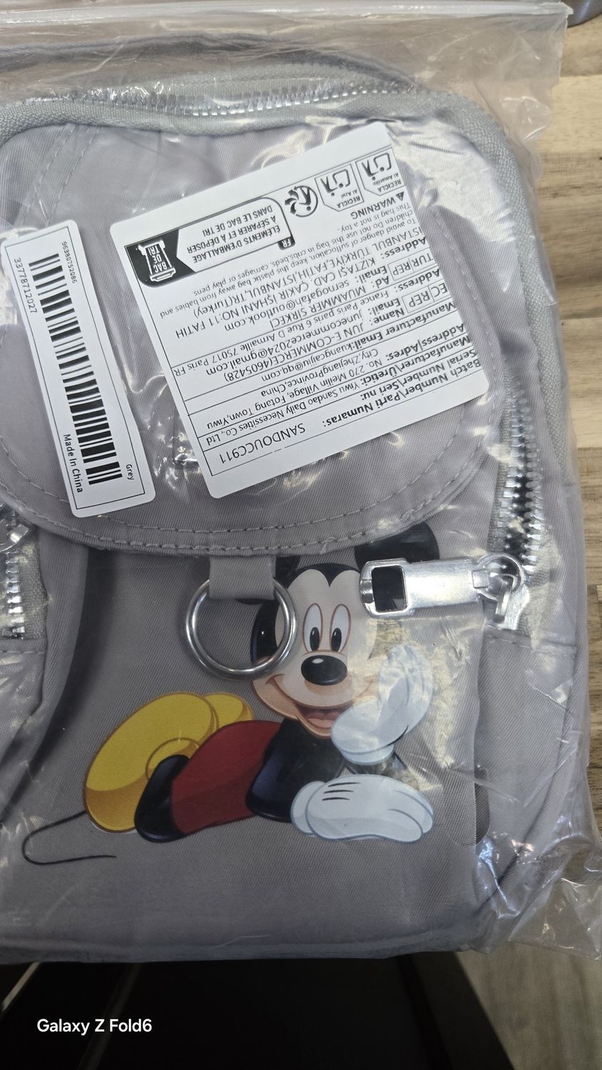 Mickey Gray Purse