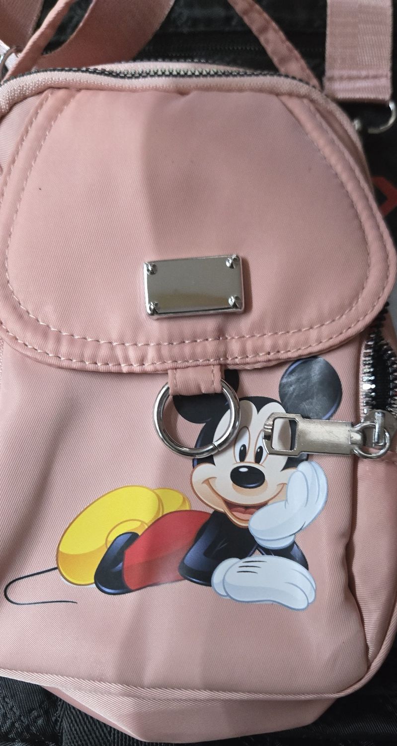 Disney crossbody bag mickey mouse, Color: Pink