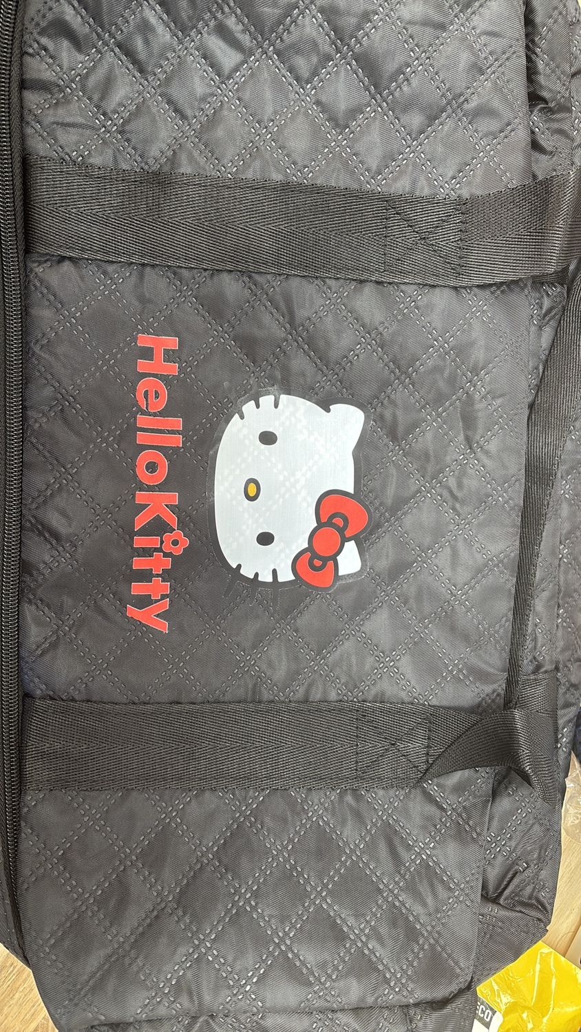 hello kitty duffle bag