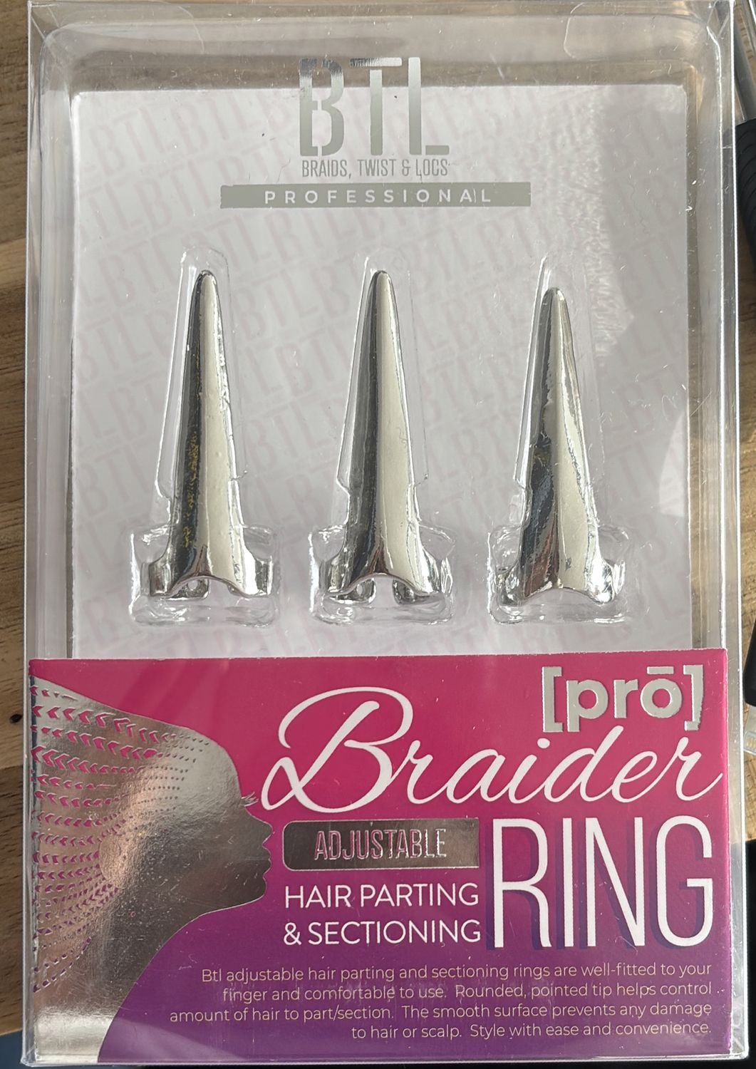 BTL Braiding rings