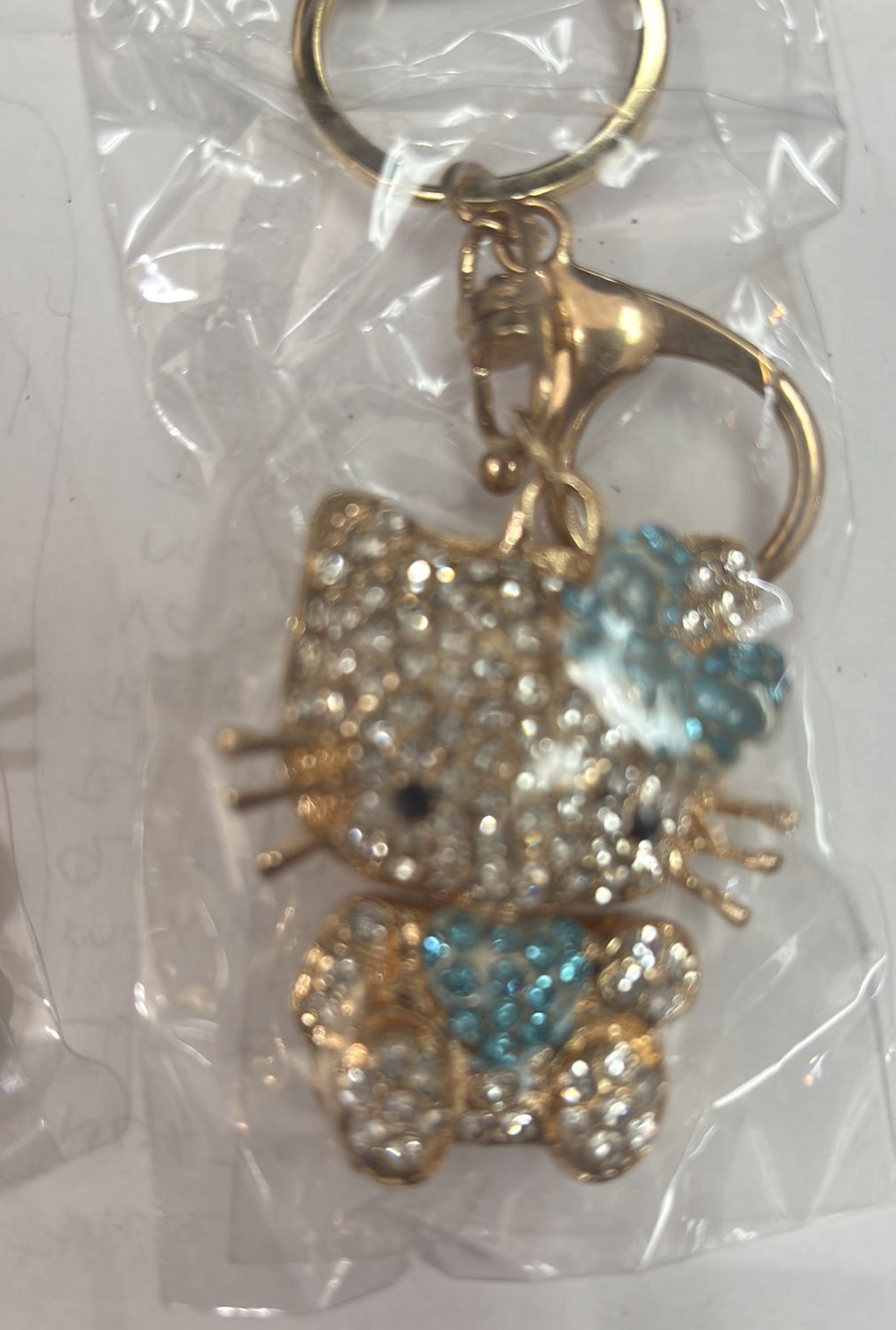 Hello Kitty Sm Rh Key Ch Blue
