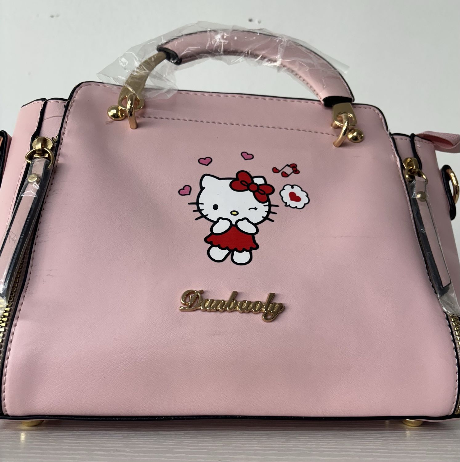 Hello Kitty Purse &amp; Pouch  Pink