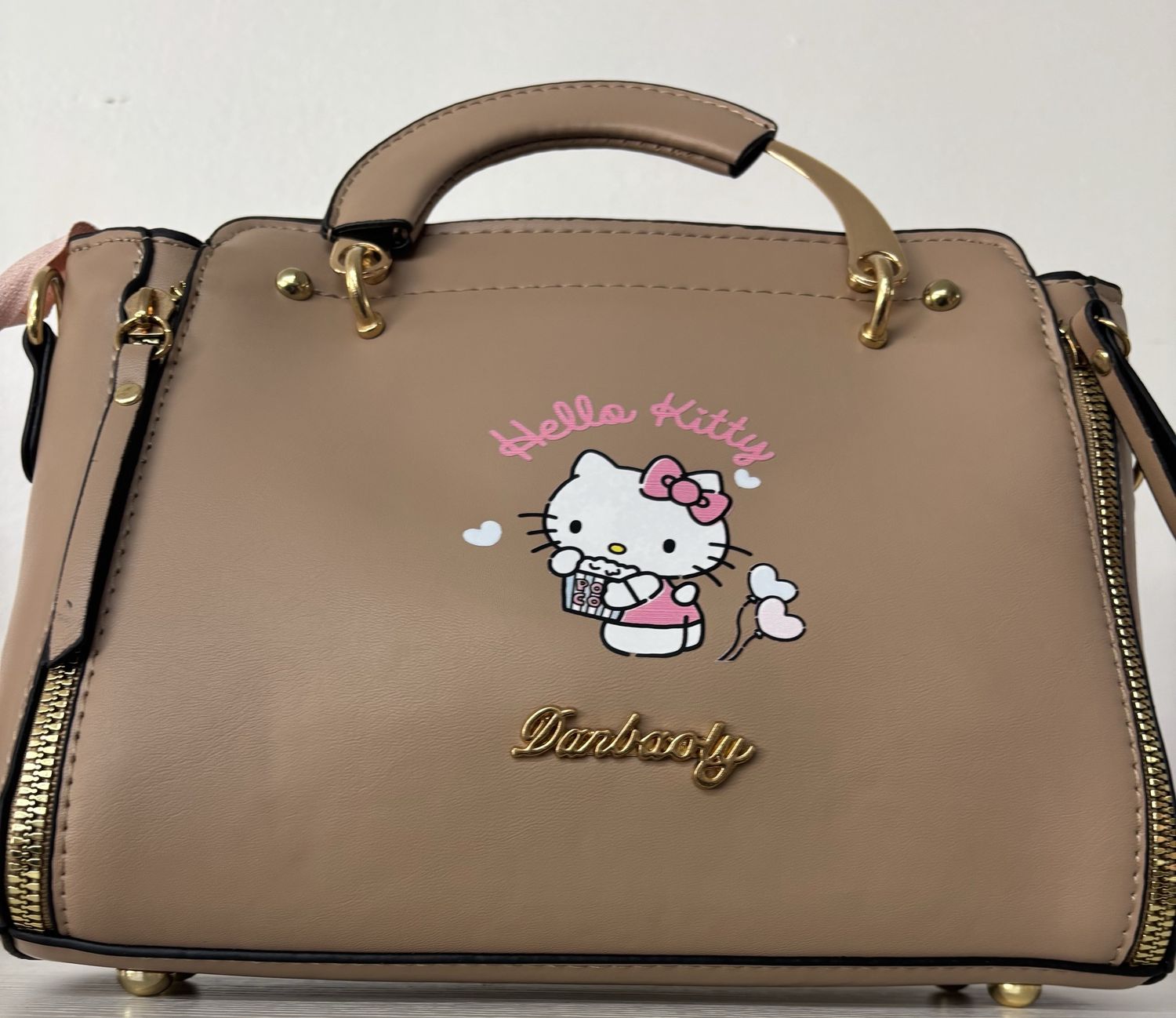 Hello Kitty Purse &amp; Pouch Beige