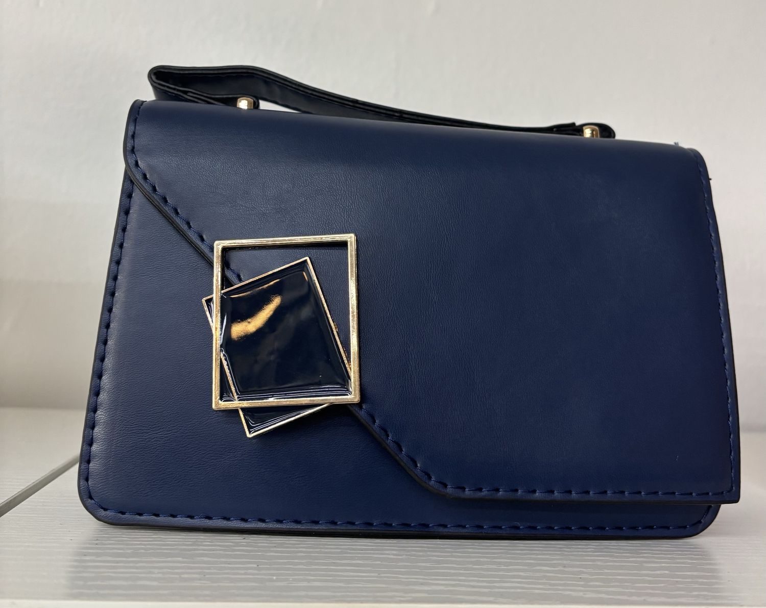 Purse Decorative Clutch Blue