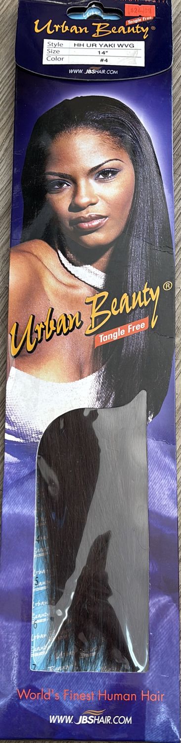 Urban Beauty Human Hair Yaki 14” 4