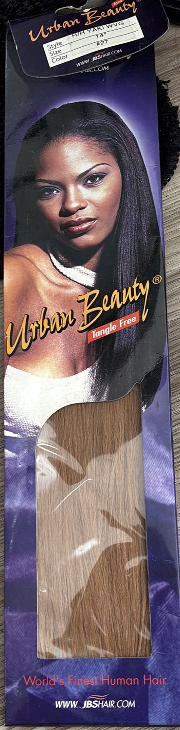 Urban Beauty Human Hair Yaki 14” 27