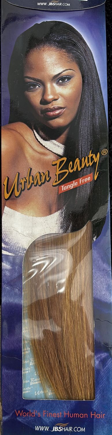 Urban Beauty Human Hair Yaki 14” Golden Honey