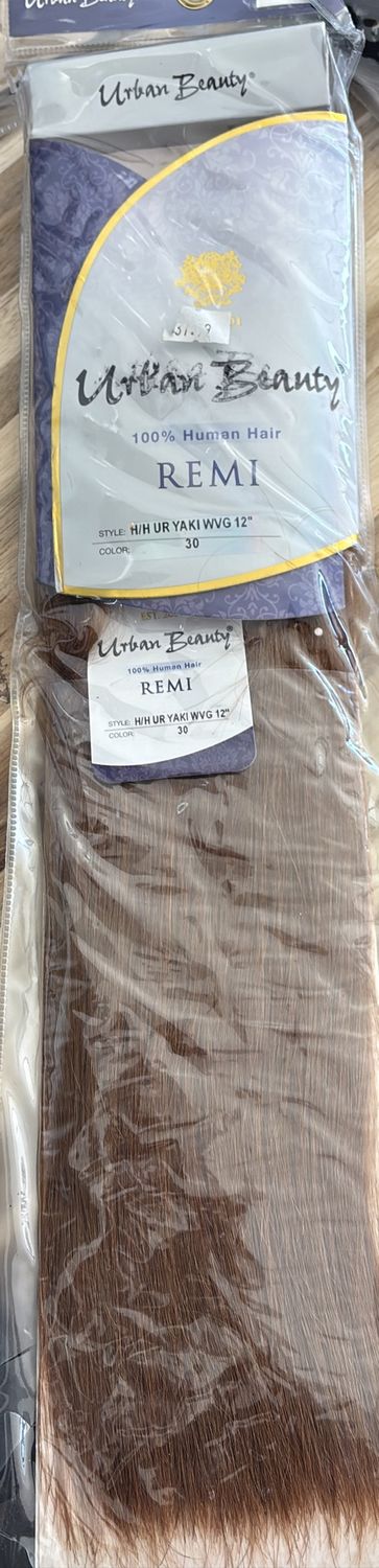 Remi Human Hair Yaki Wvg 12” 30