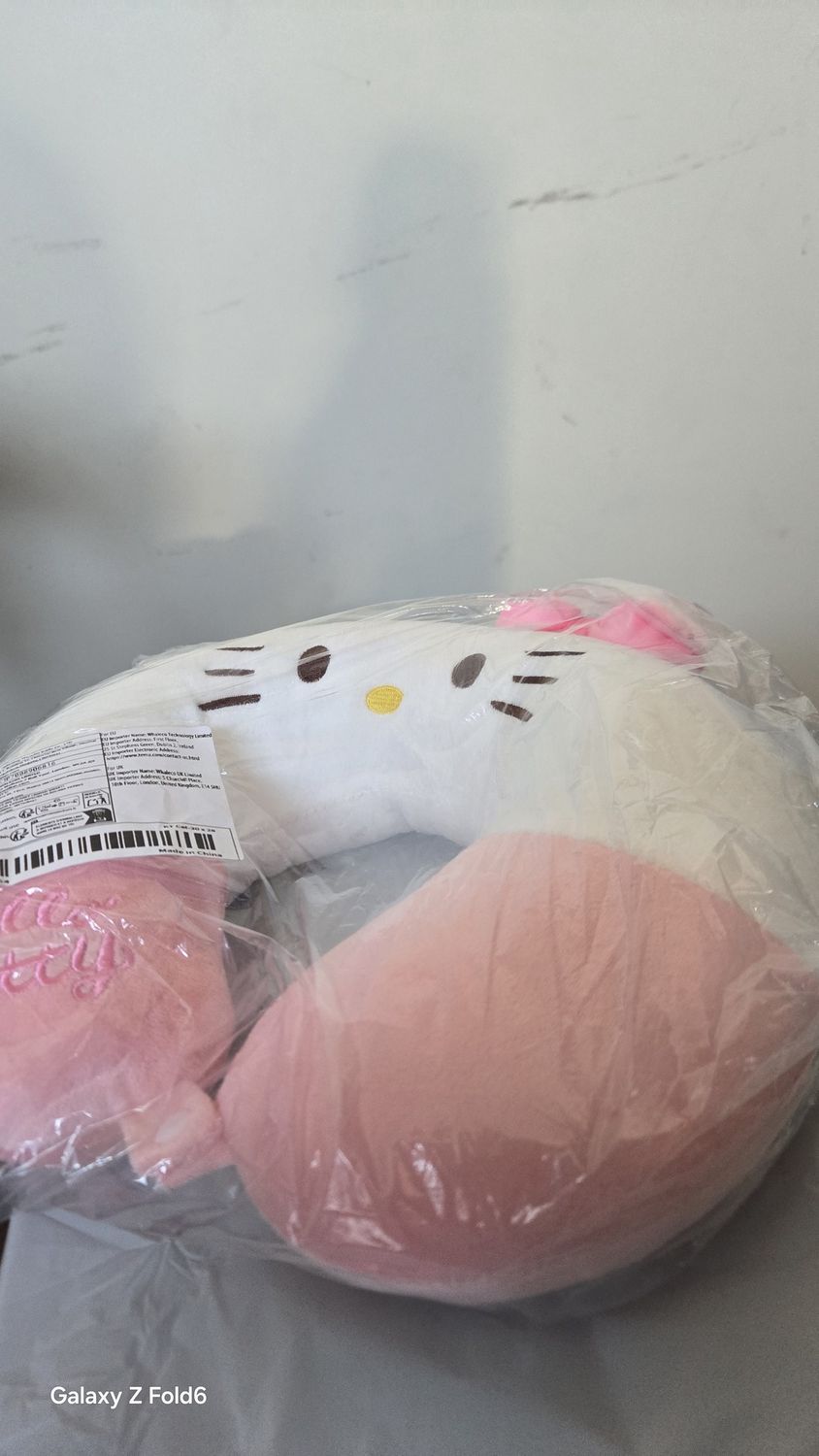 Hello Kitty Neck Rest Travel Pillow